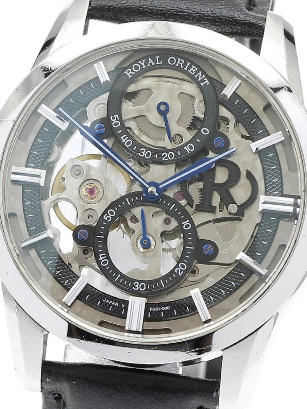 ORIENT Royal Orient FQ01-C00 Power reserve Hand Winding Men's Watch_905689